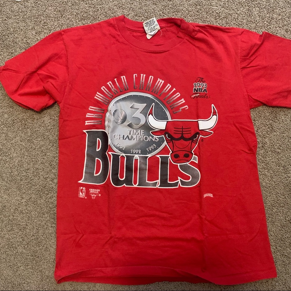 Vintage Chicago Bulls tee 1993 Championships